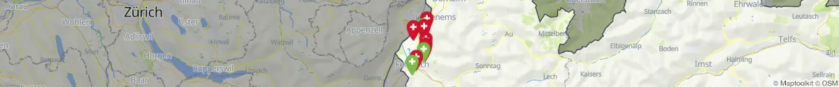 Map view for Pharmacies emergency services nearby Weiler (Feldkirch, Vorarlberg)
